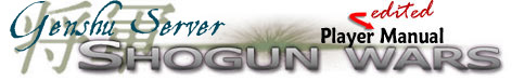 Shogun Wars User Manual